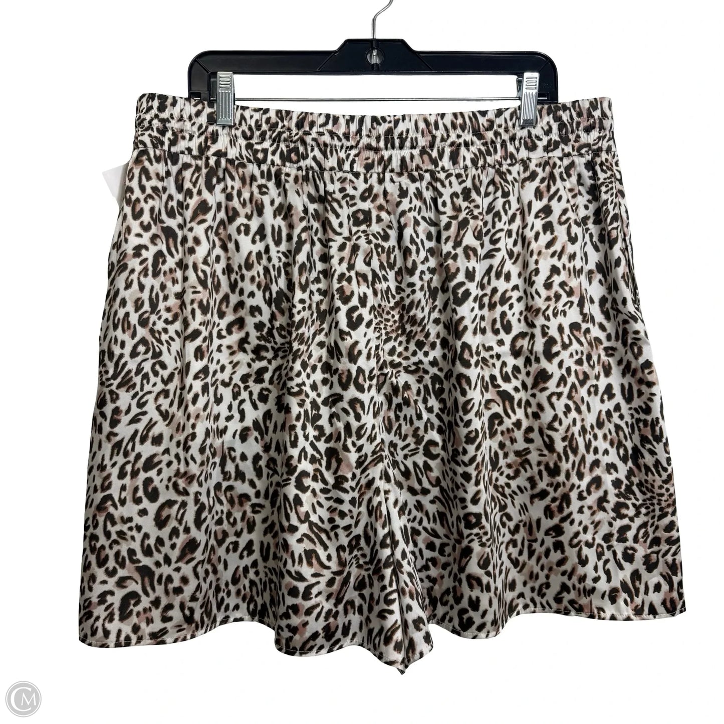 Top 2pc Short Sleeve By Maeve In Animal Print, Size: 2x