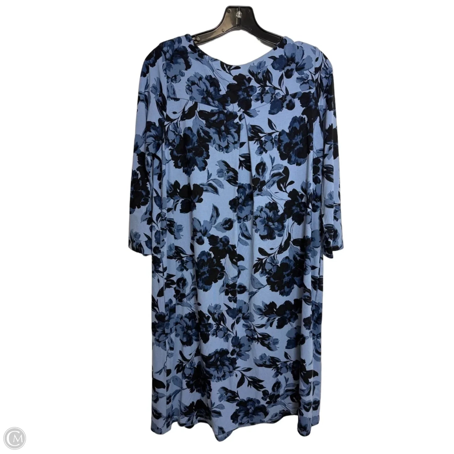 Dress Casual Midi By J. Jill In Blue, Size: S