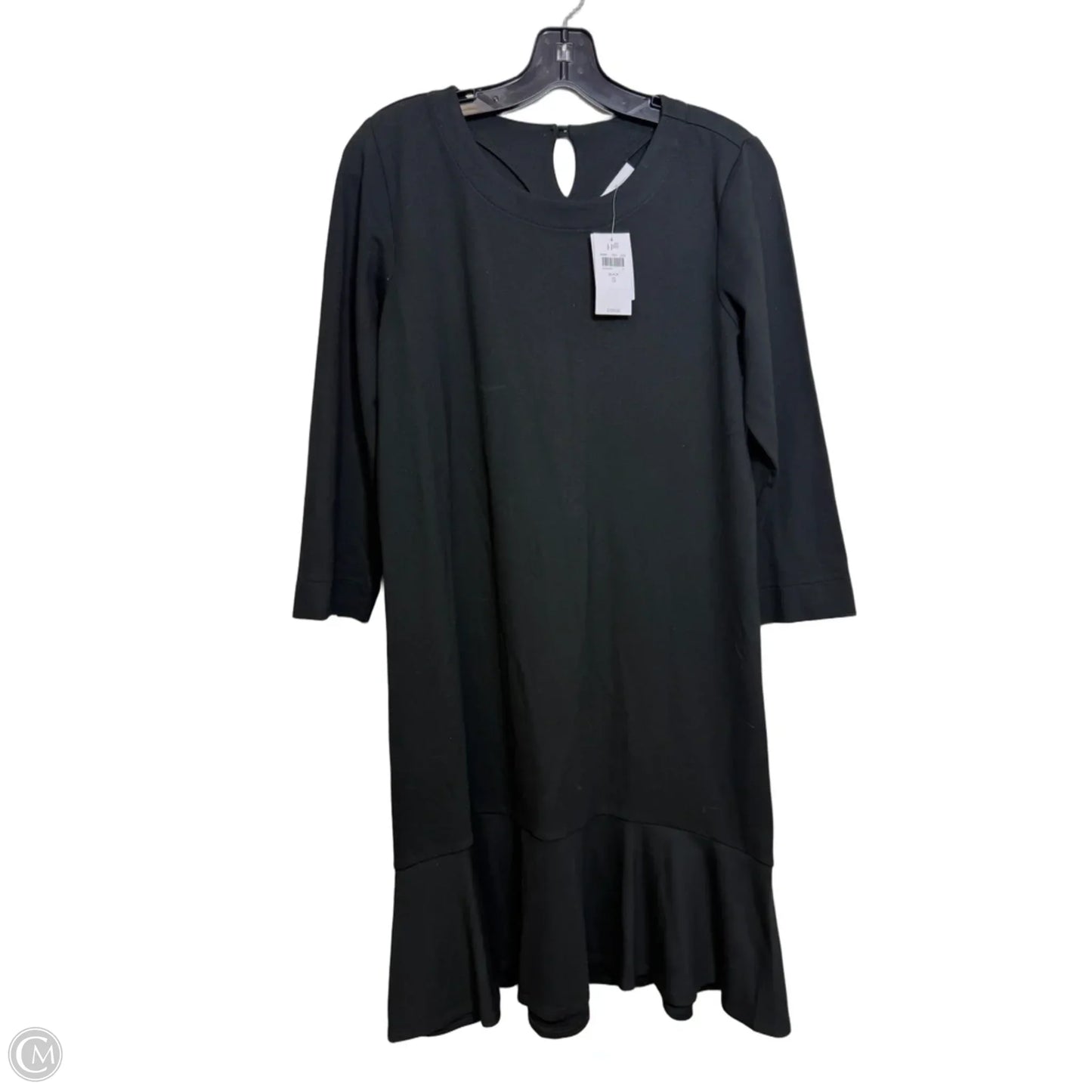 Dress Casual Midi By J. Jill In Black, Size: S