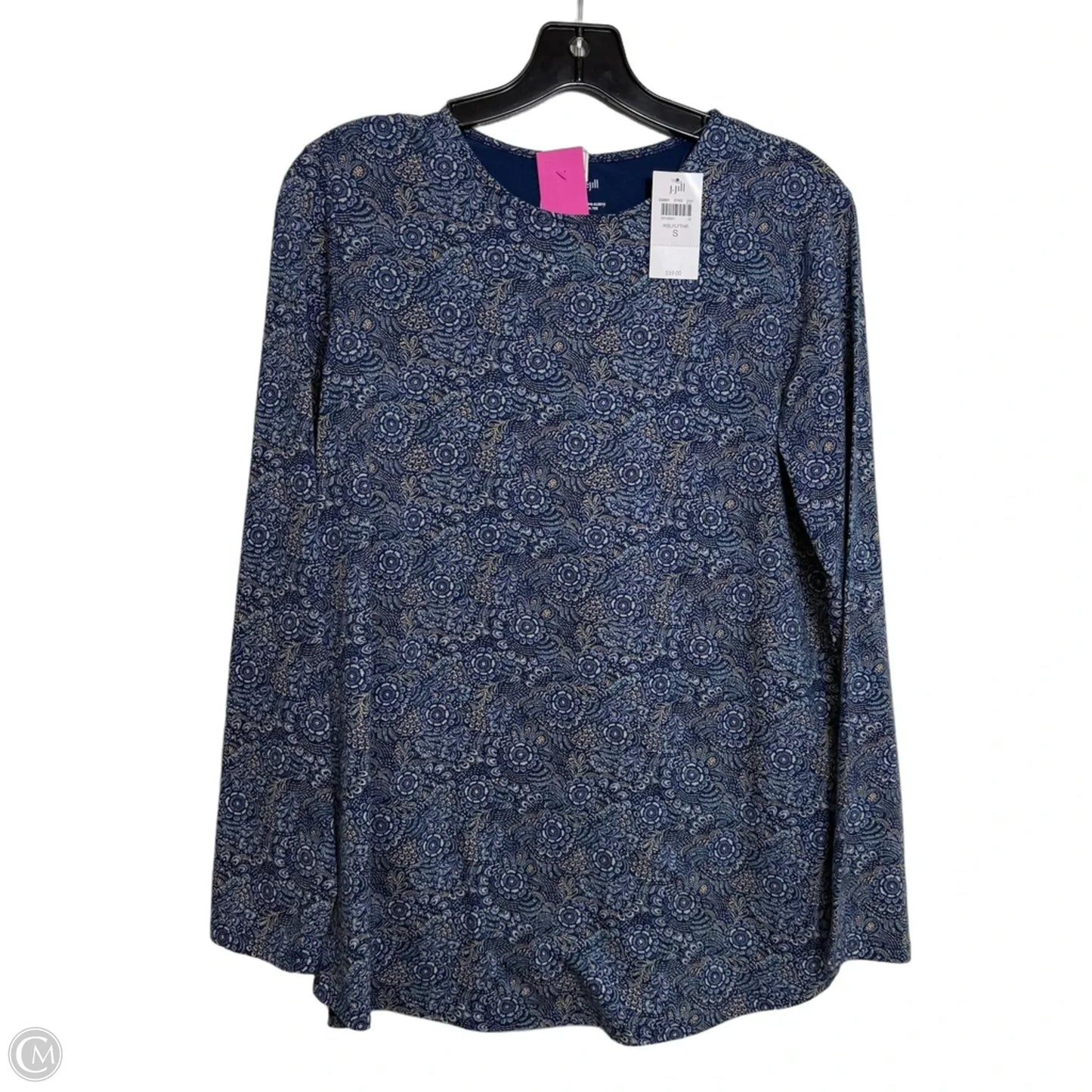 Top Long Sleeve By J. Jill In Blue, Size: S