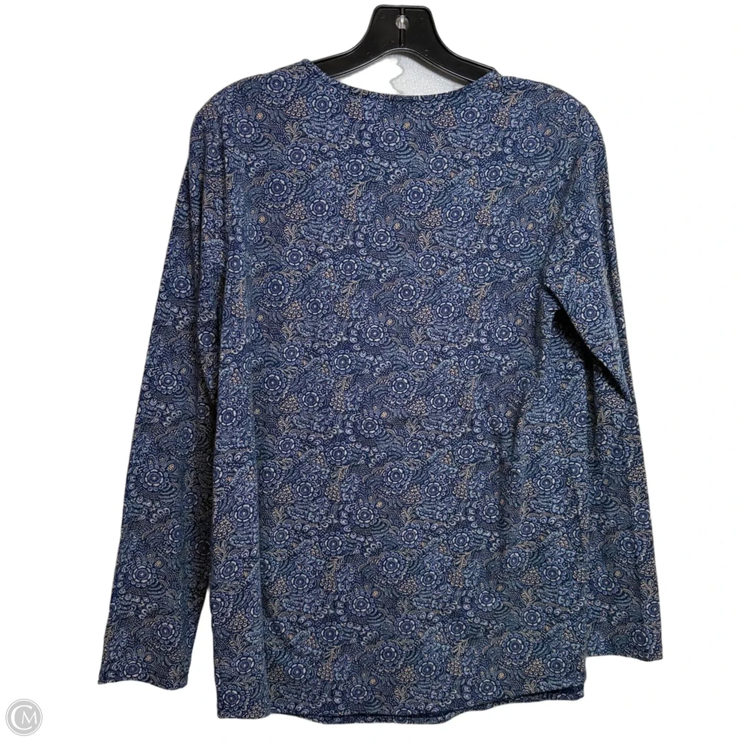 Top Long Sleeve By J. Jill In Blue, Size: S