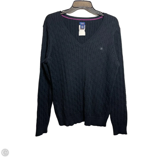 Sweater By Izod In Black, Size: 1x