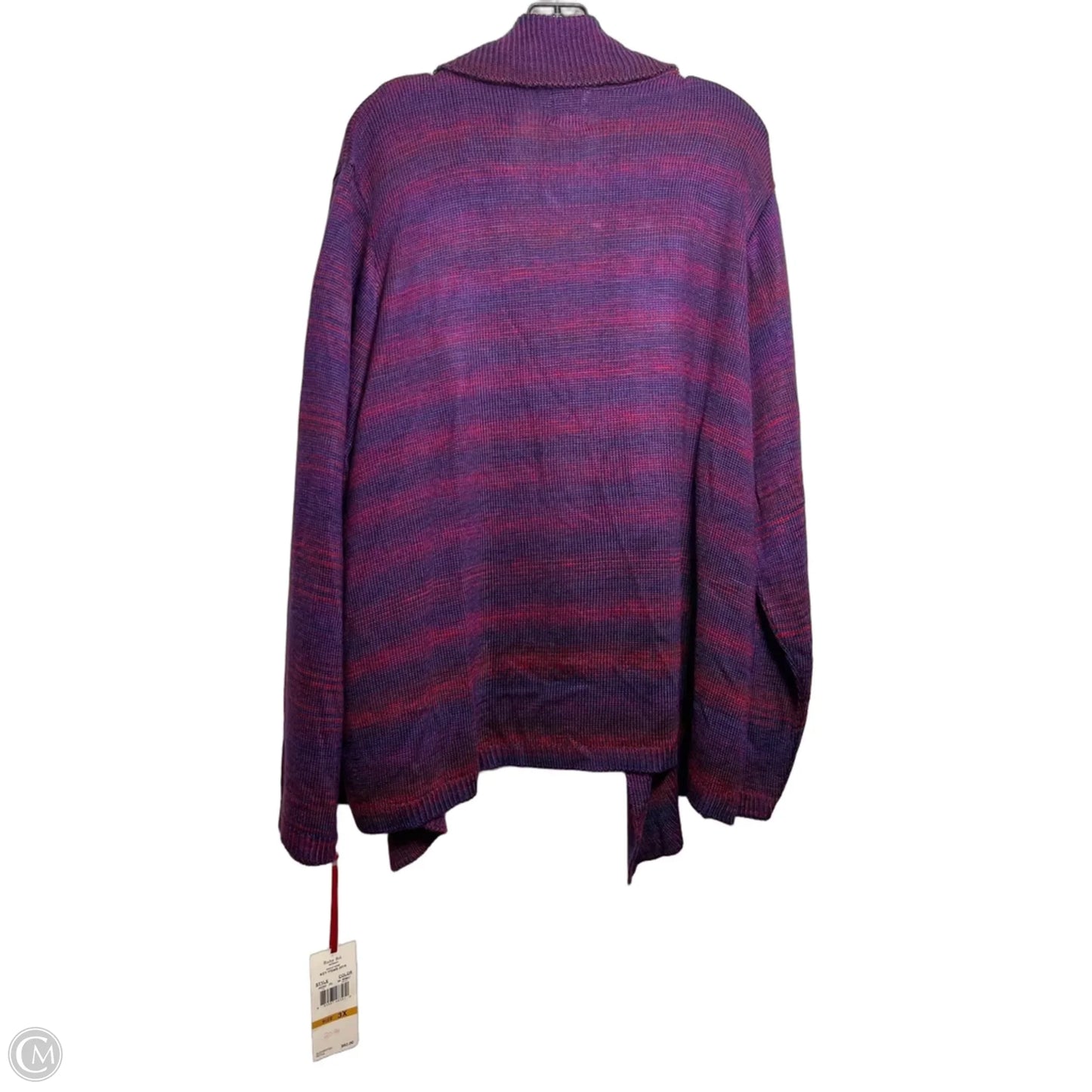 Cardigan By Ruby Rd In Purple, Size: 3x