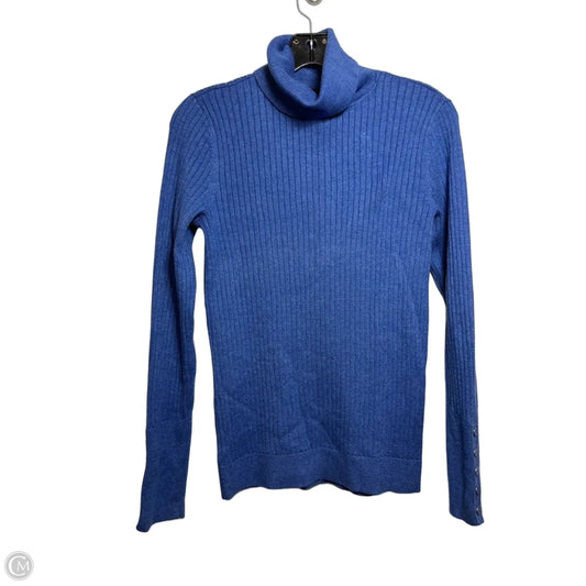 Top Long Sleeve By Talbots In Blue, Size: S