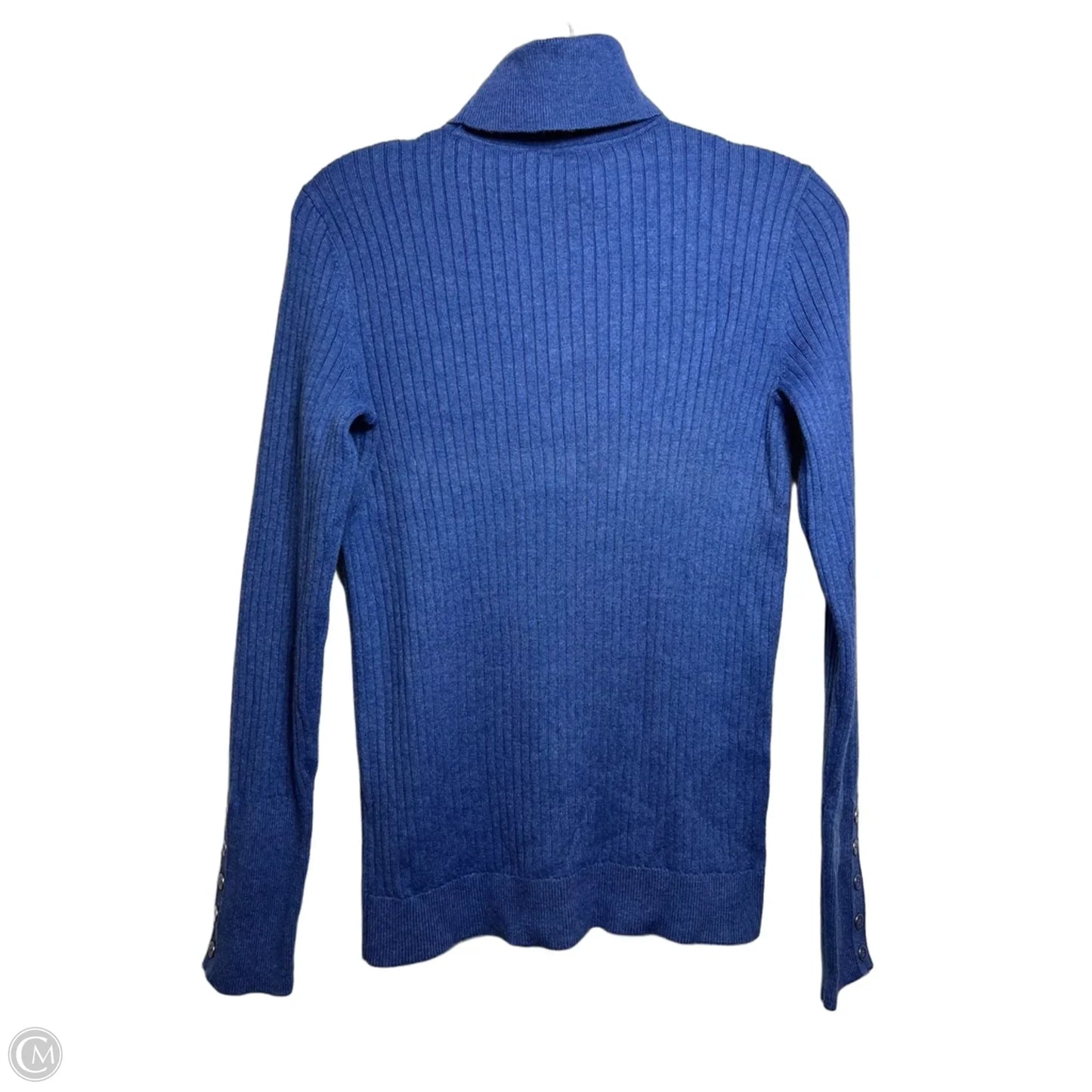Top Long Sleeve By Talbots In Blue, Size: S