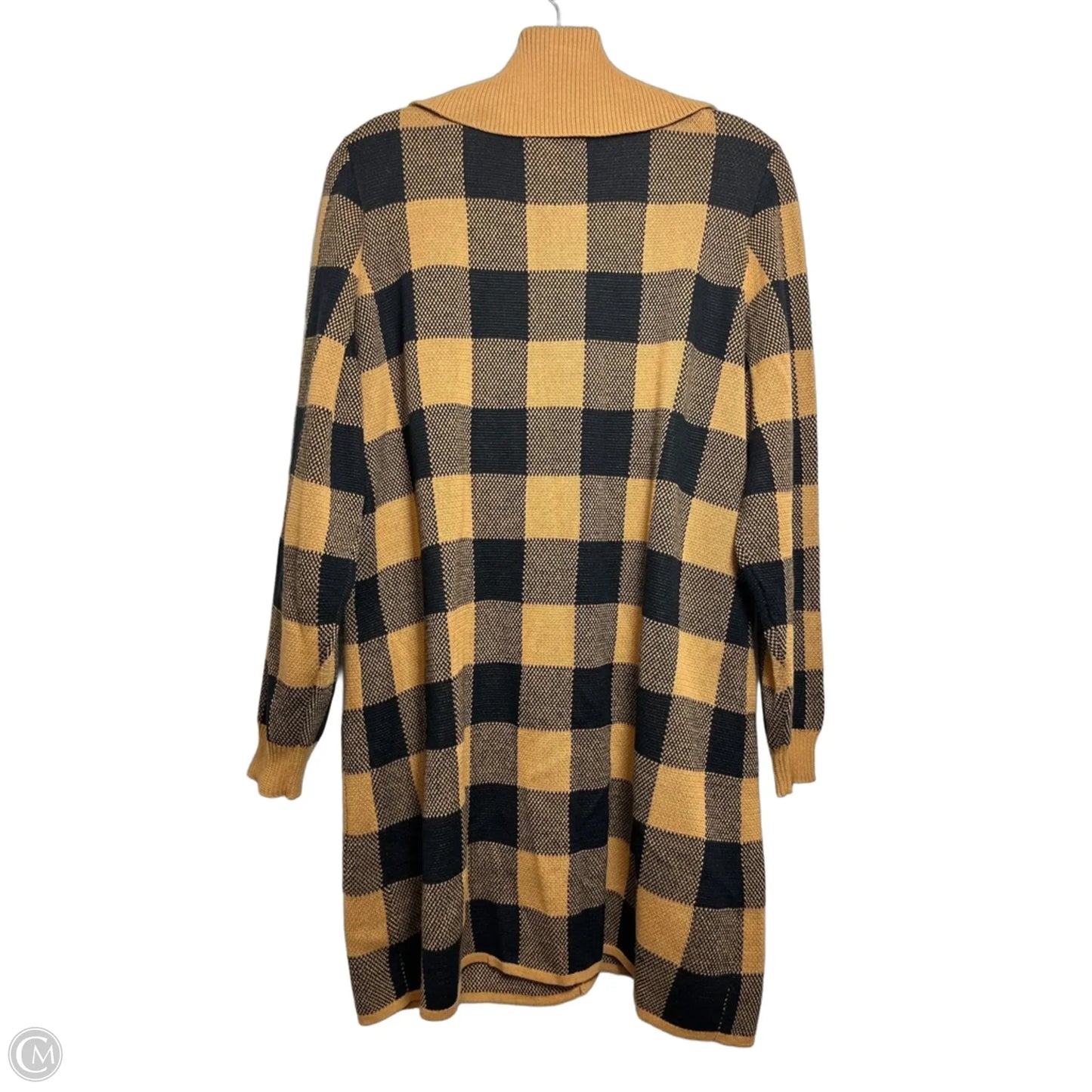 Sweater Cardigan By D&co. In Brown, Size: L