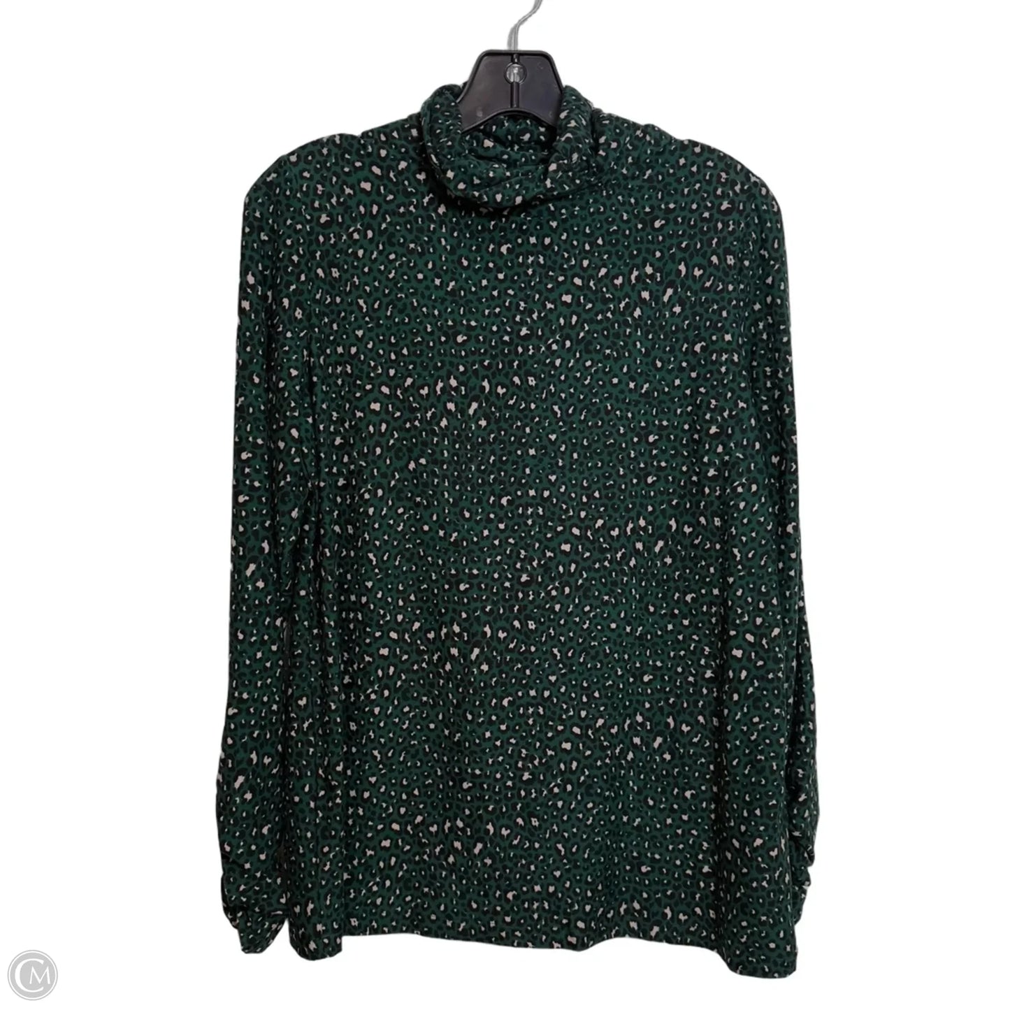 Top Long Sleeve By Susan Graver In Green, Size: S