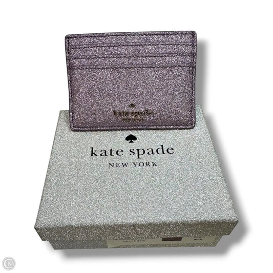 Id/card Holder Designer By Kate Spade, Size: Small