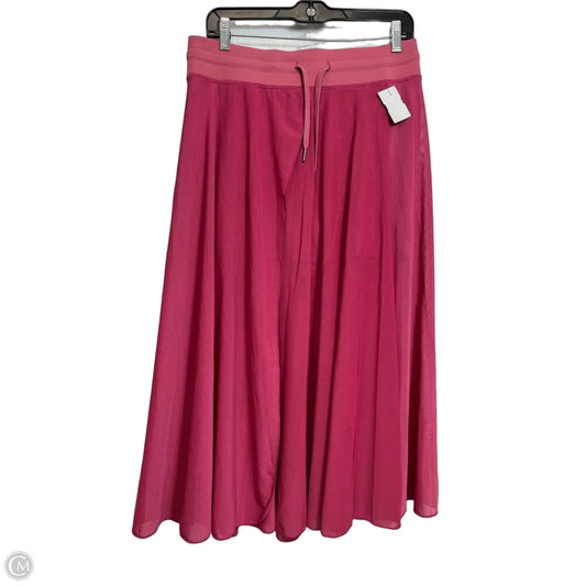 Athletic long Skort  By Halara In Pink, Size: L