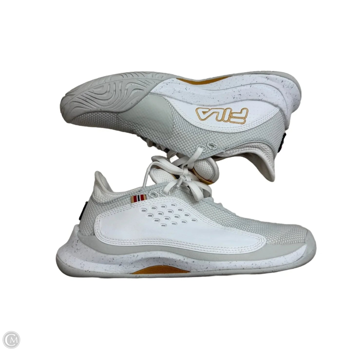 Shoes Athletic By Fila In White, Size: 6