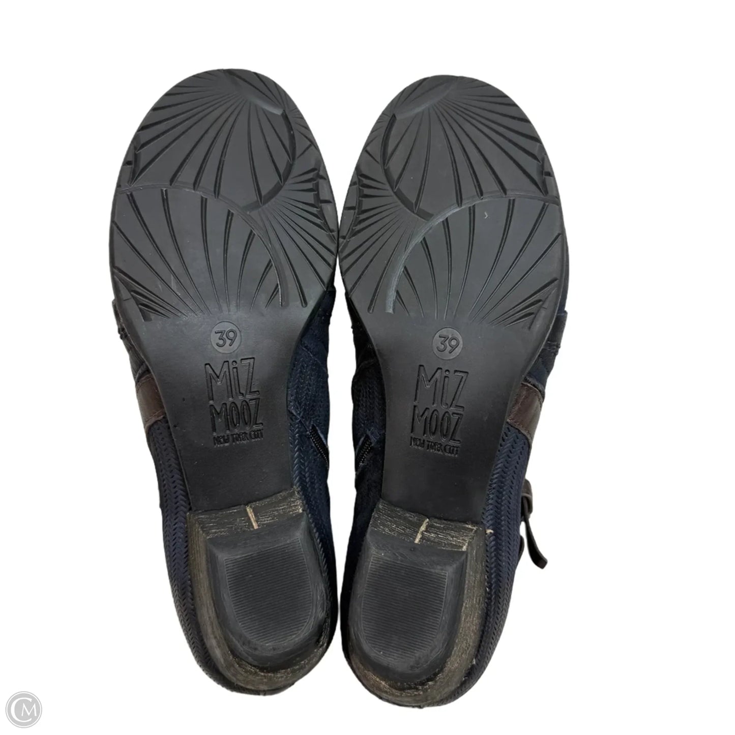 Boots Ankle Flats By Miz Mooz In Navy, Size: 7