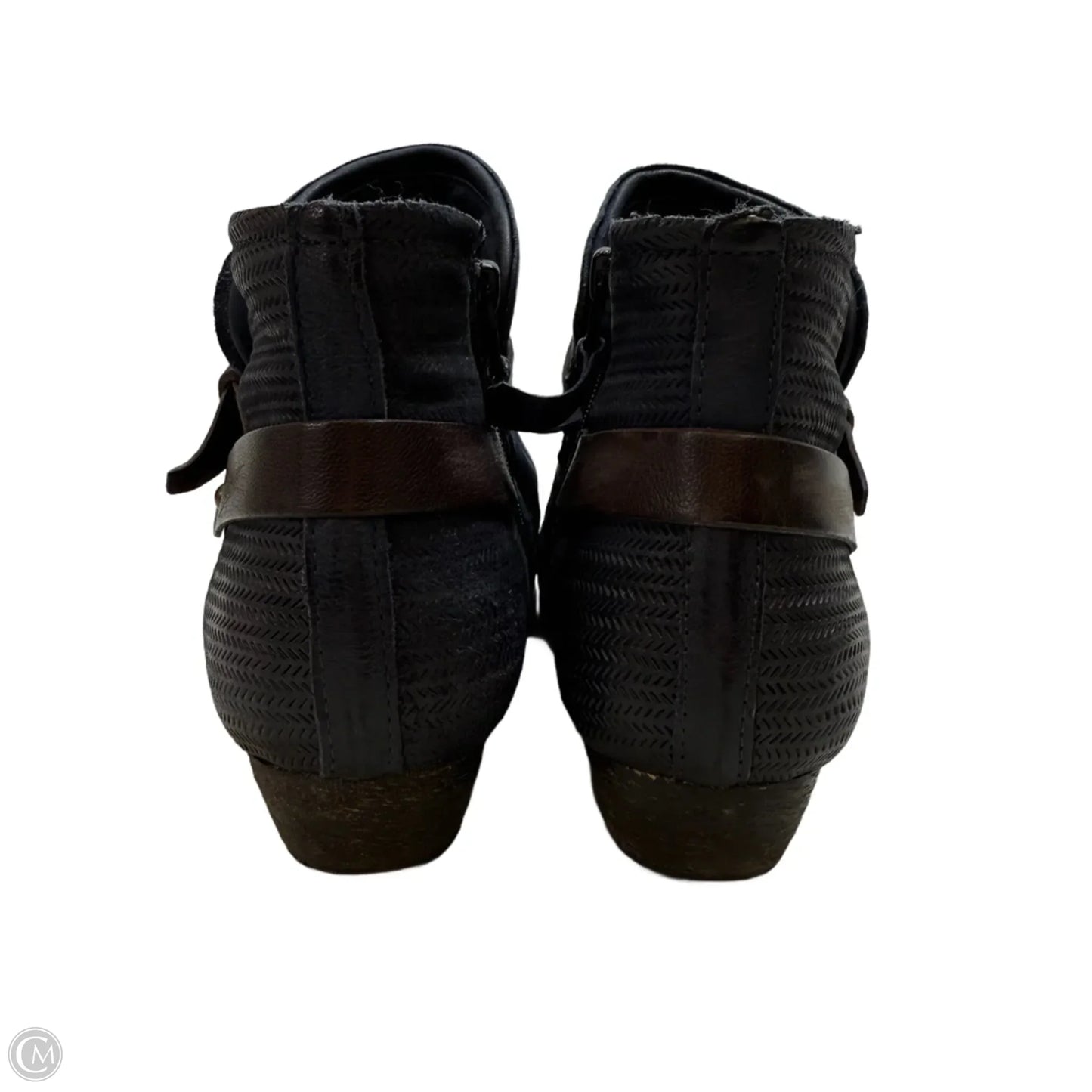 Boots Ankle Flats By Miz Mooz In Navy, Size: 7