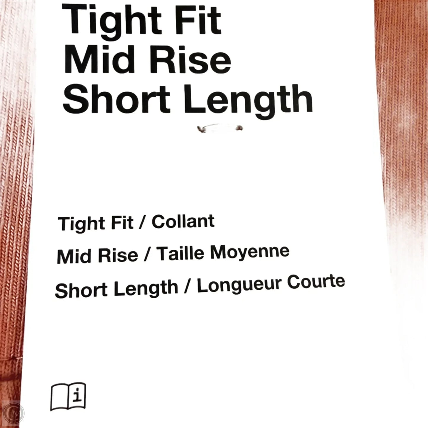 Athletic Shorts By Nike In Orange, Size: M