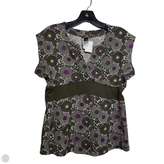 Top Sleeveless By The North Face In Green & Purple, Size: M