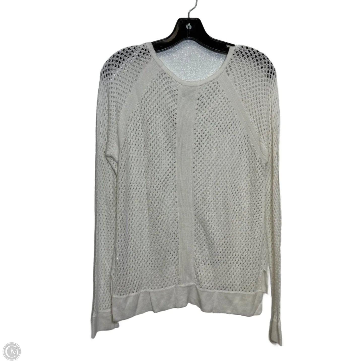 Top Long Sleeve By Rd Style In White, Size: M