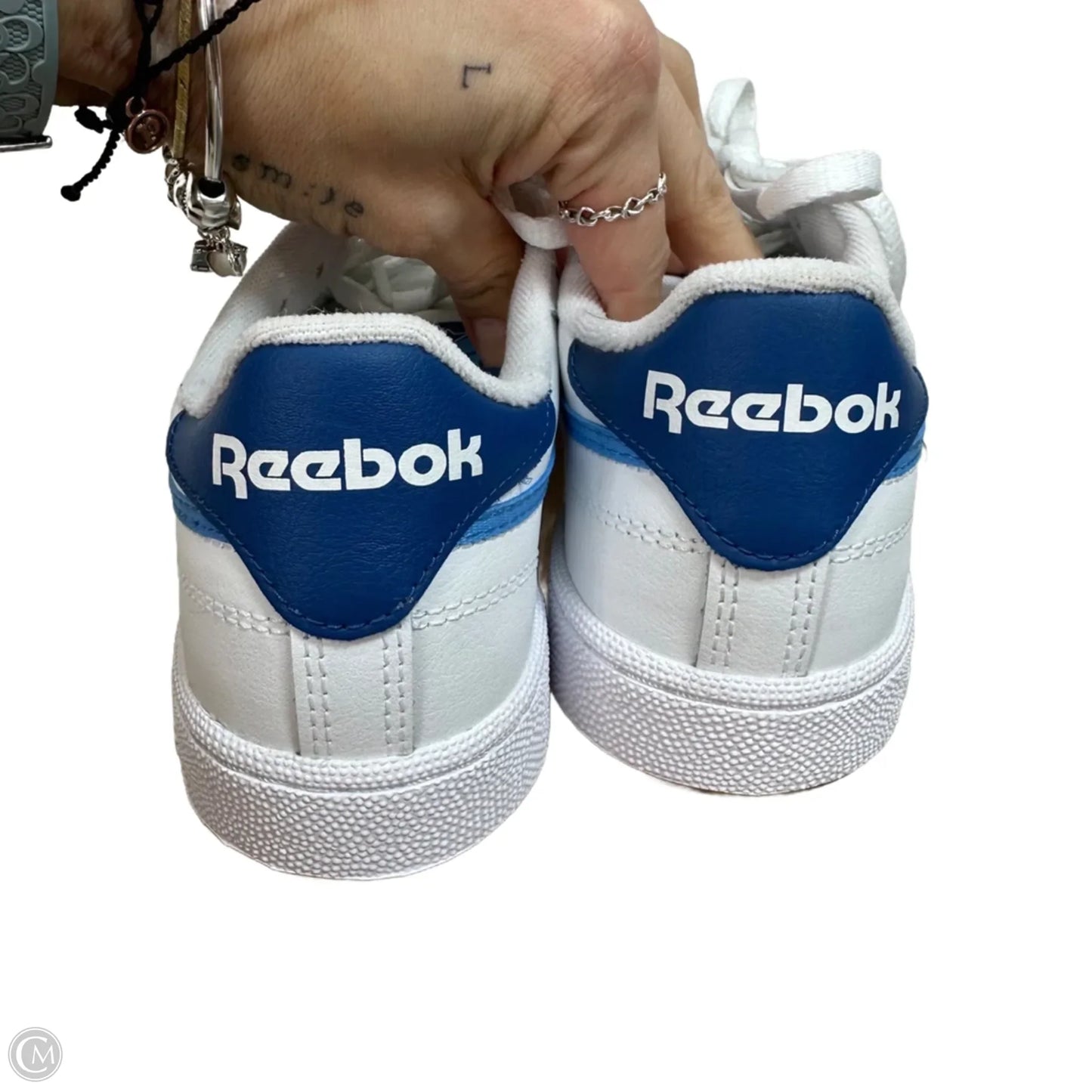 Shoes Athletic By Reebok In White, Size: 8