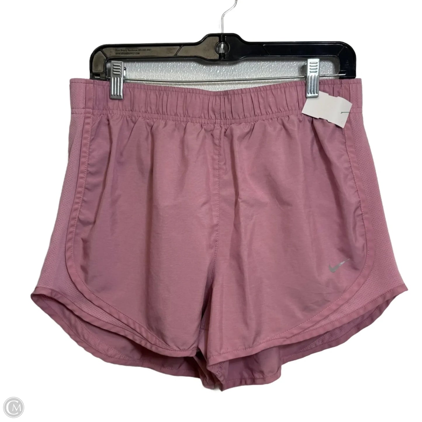Athletic Shorts By Nike In Pink, Size: L