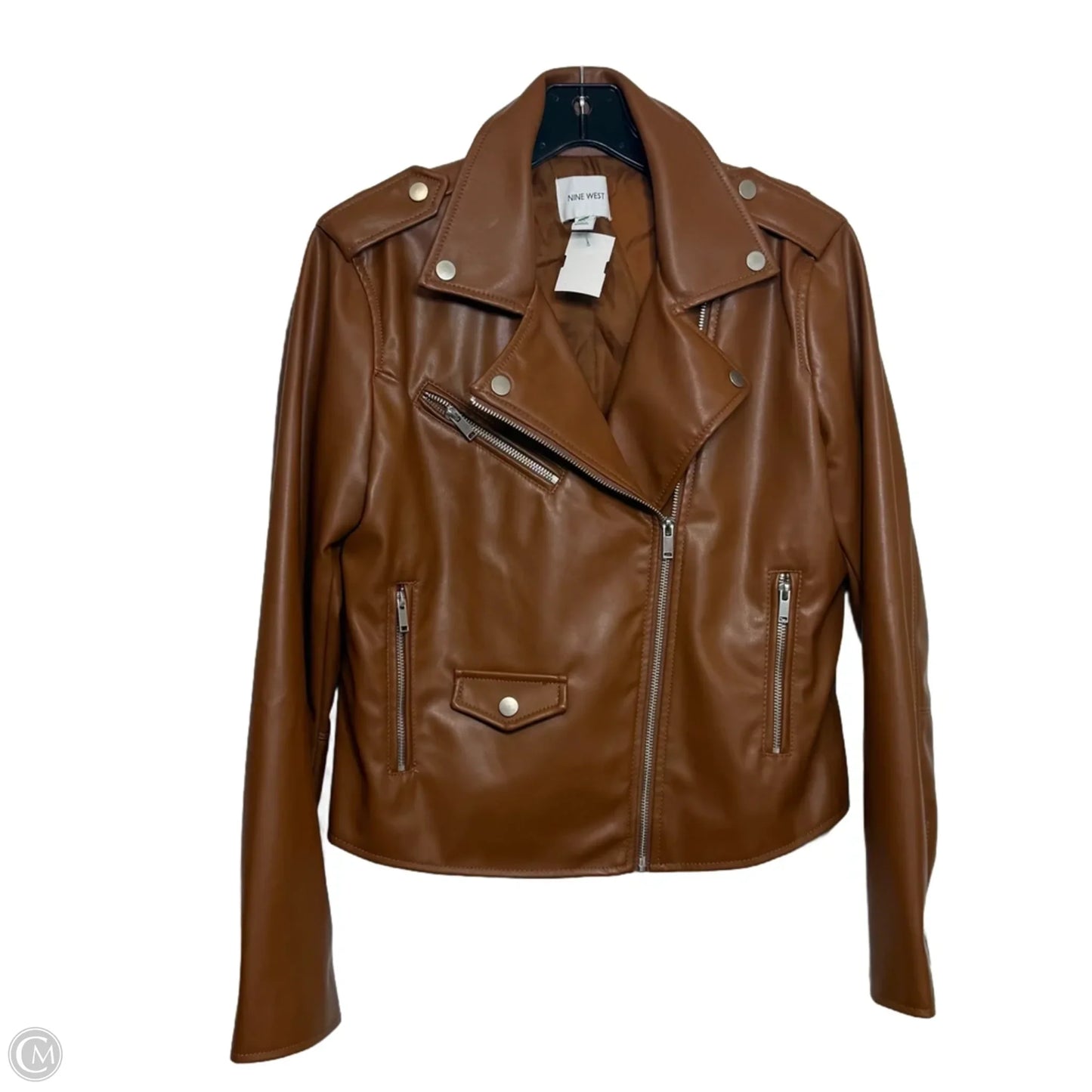 Jacket Other By Nine West In Brown, Size: M