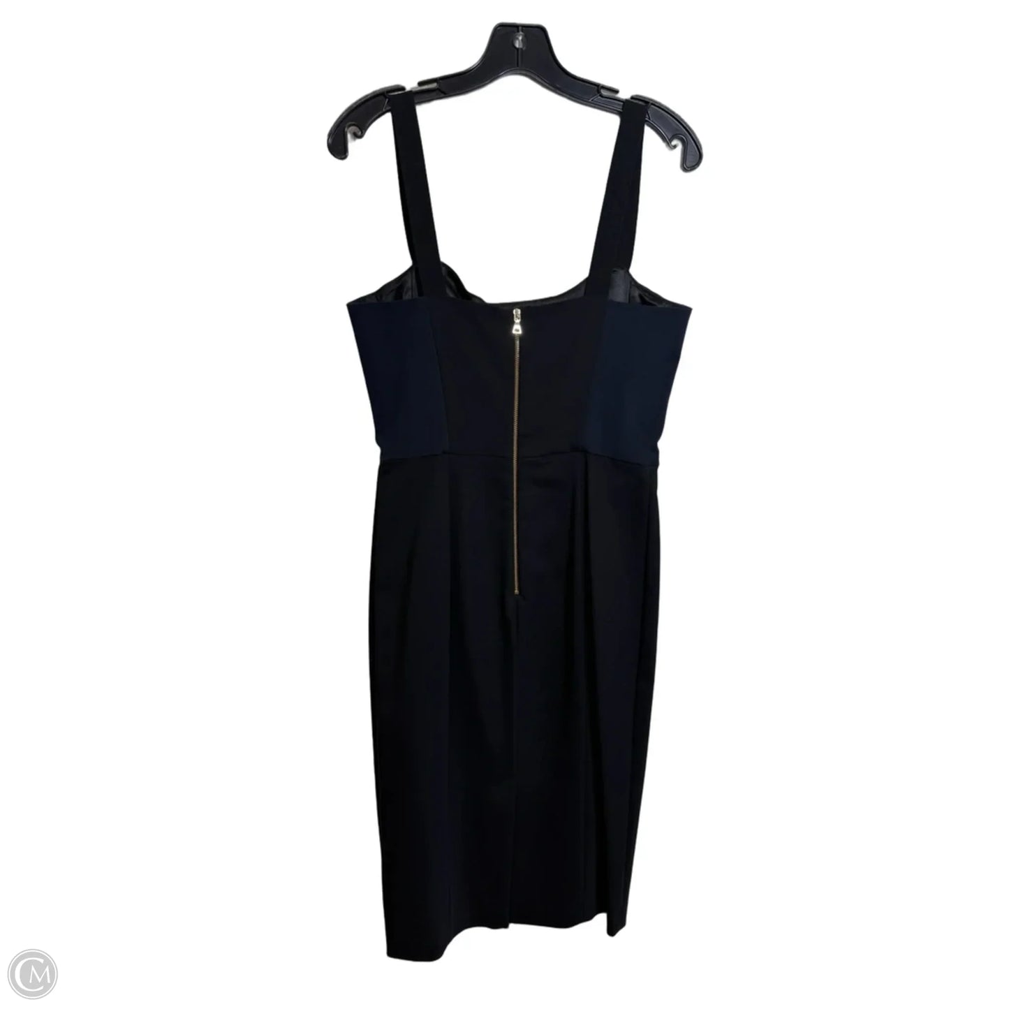 Dress Party Midi By French Connection In Black & Blue, Size: 8