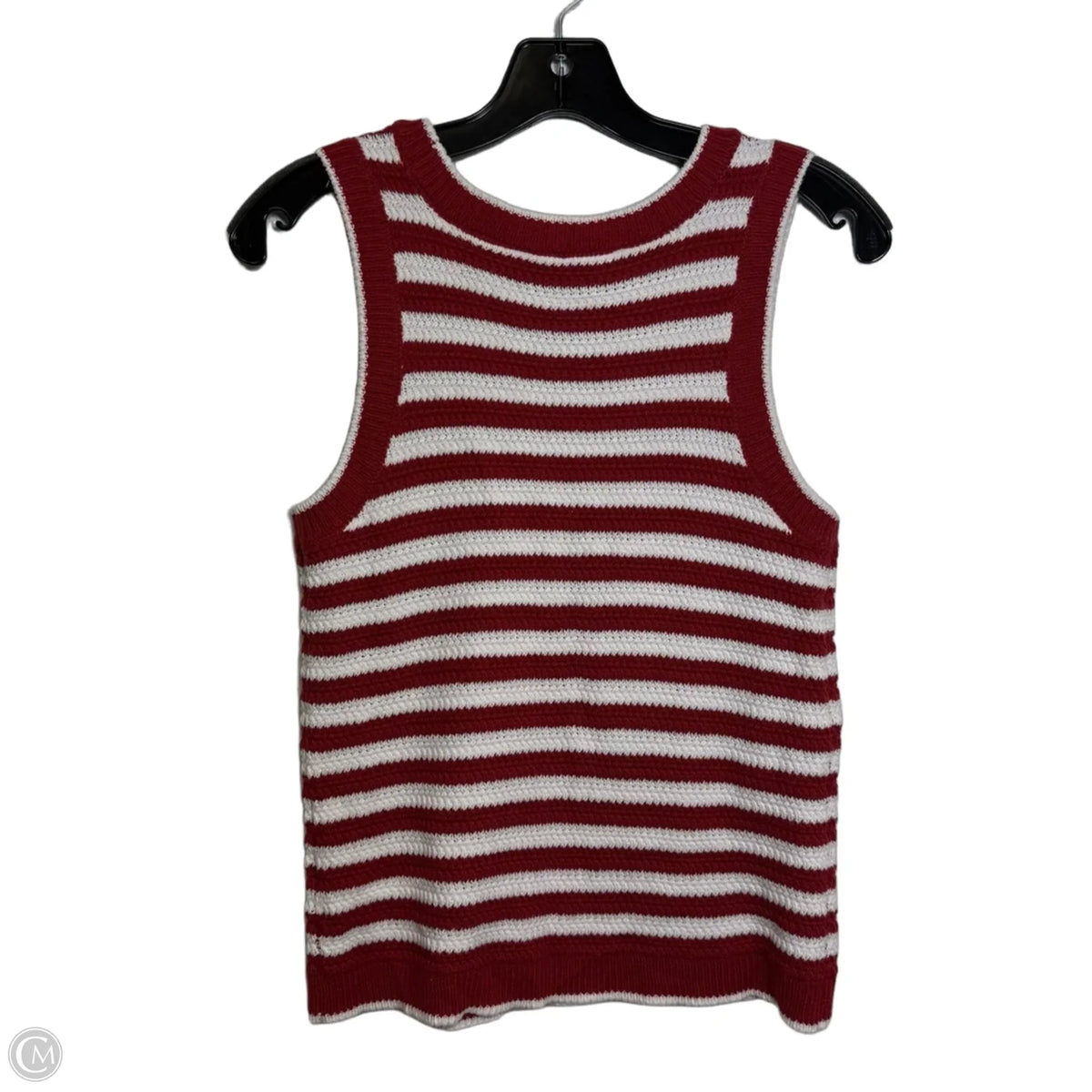 Top Sleeveless By Nine West Apparel In Striped Pattern, Size: Xs