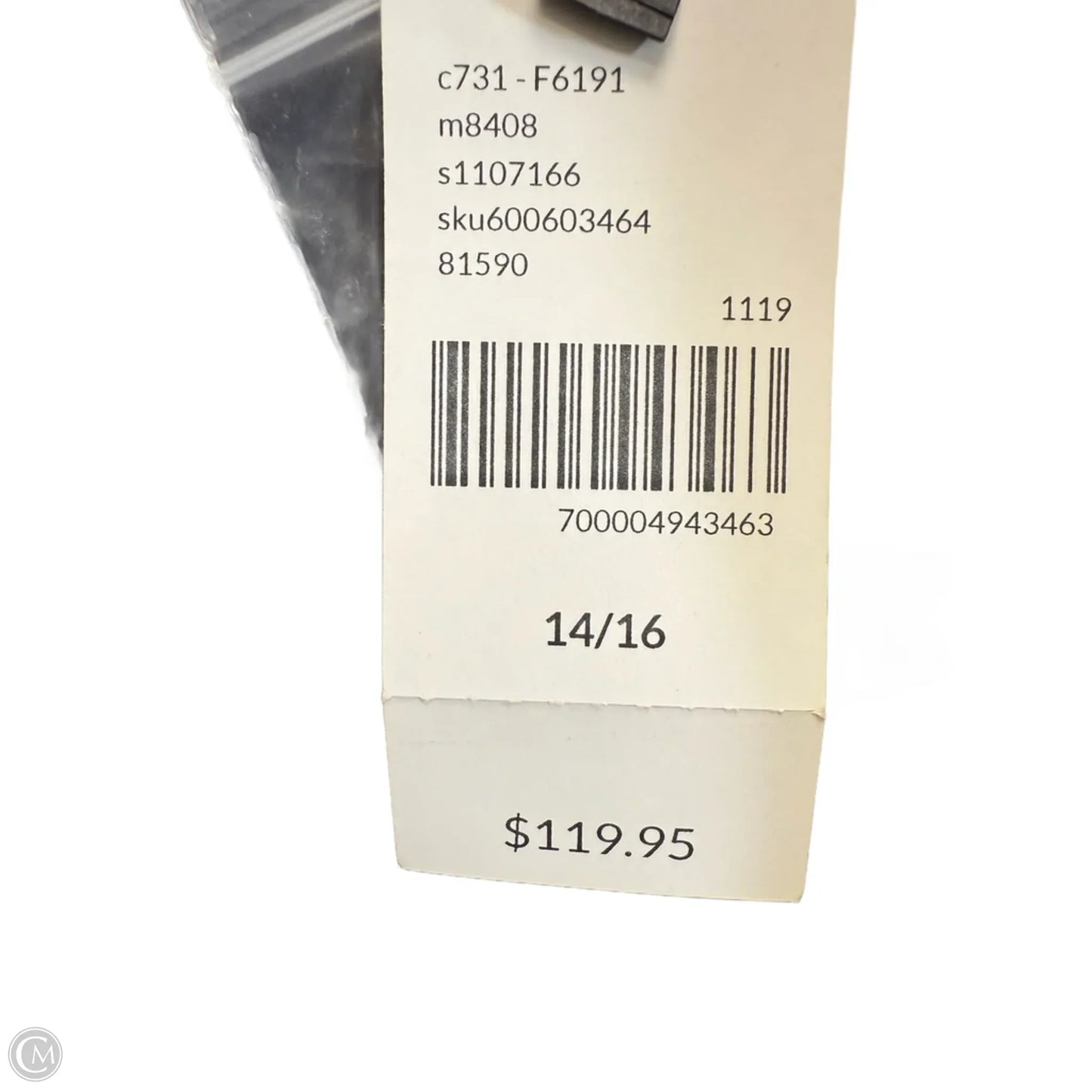 Dress Work By Lane Bryant In Black, Size: 14