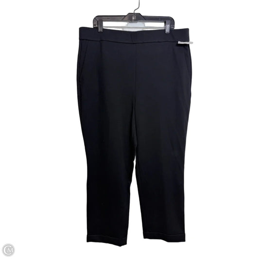Pants Dress By Ann Taylor In Black, Size: Xl