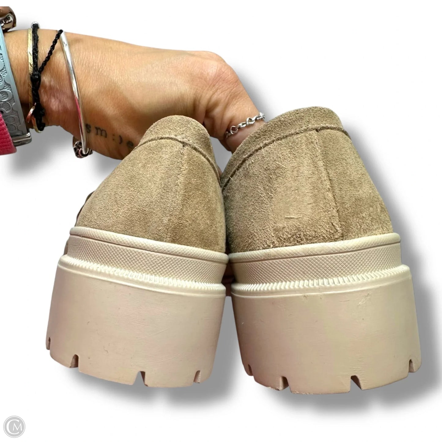 Leather Shoes loafers By PATINA In Tan, Size: 9.5