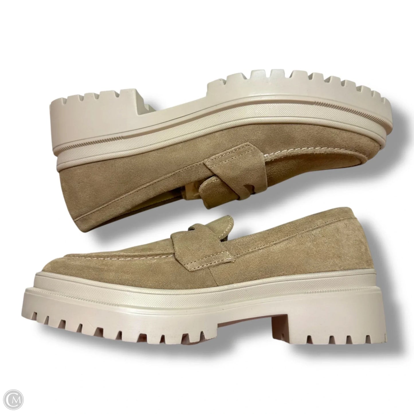 Leather Shoes loafers By PATINA In Tan, Size: 9.5