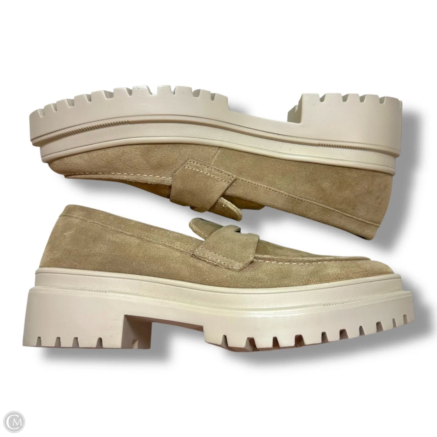 Leather Shoes loafers By PATINA In Tan, Size: 9.5