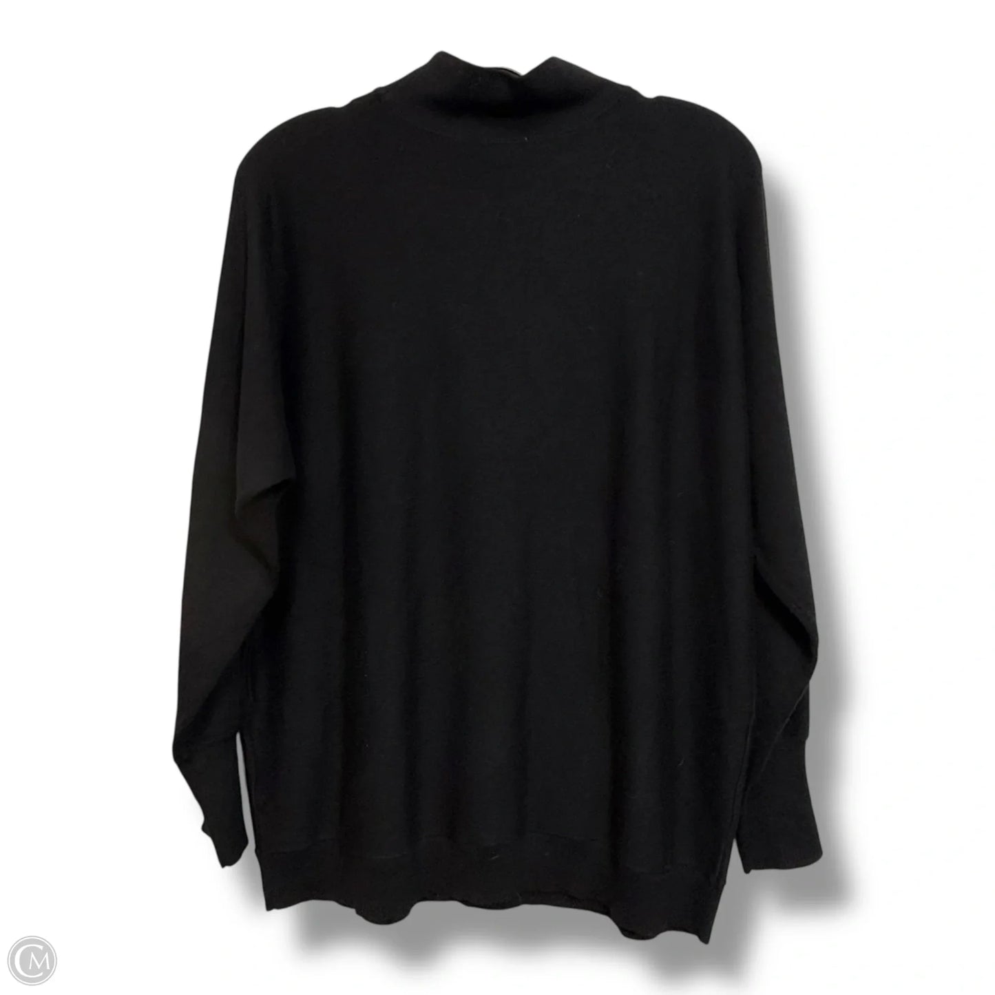 Sweater By Chicos In Black, Size: L