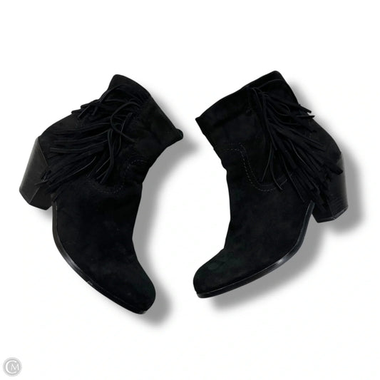 Boots Ankle Heels By Sam Edelman In Black, Size: 8