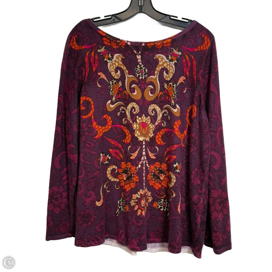 Sweater By Chicos In Multi-colored, Size: L