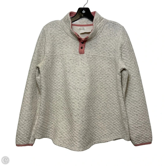 Sweatshirt Collar By Maurices In Cream, Size: Xl