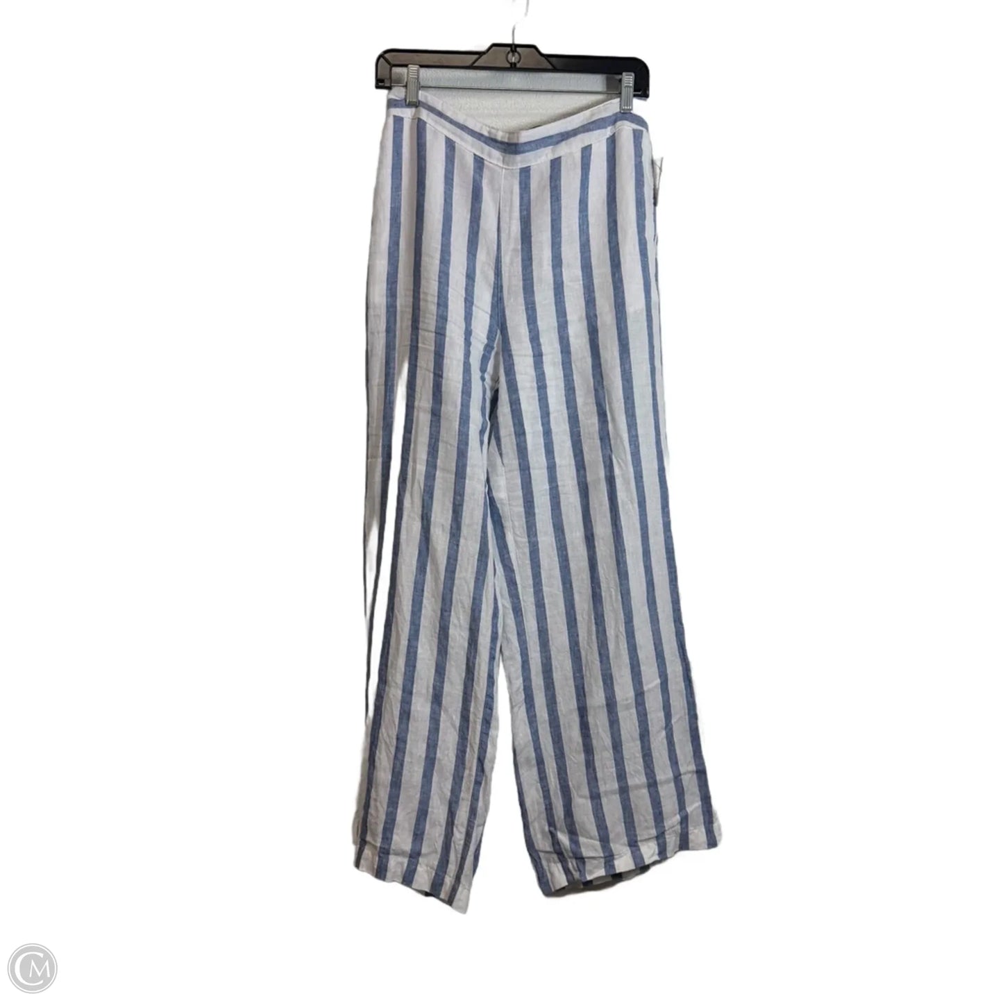 Pants Linen By Jones And Co In Striped Pattern, Size: M