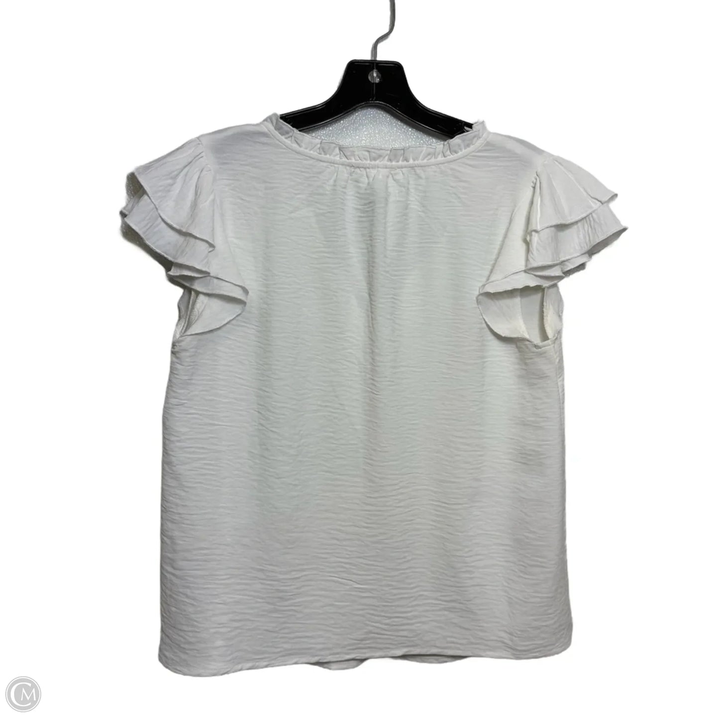 Top Sleeveless Basic By Nine Britton In White, Size: S