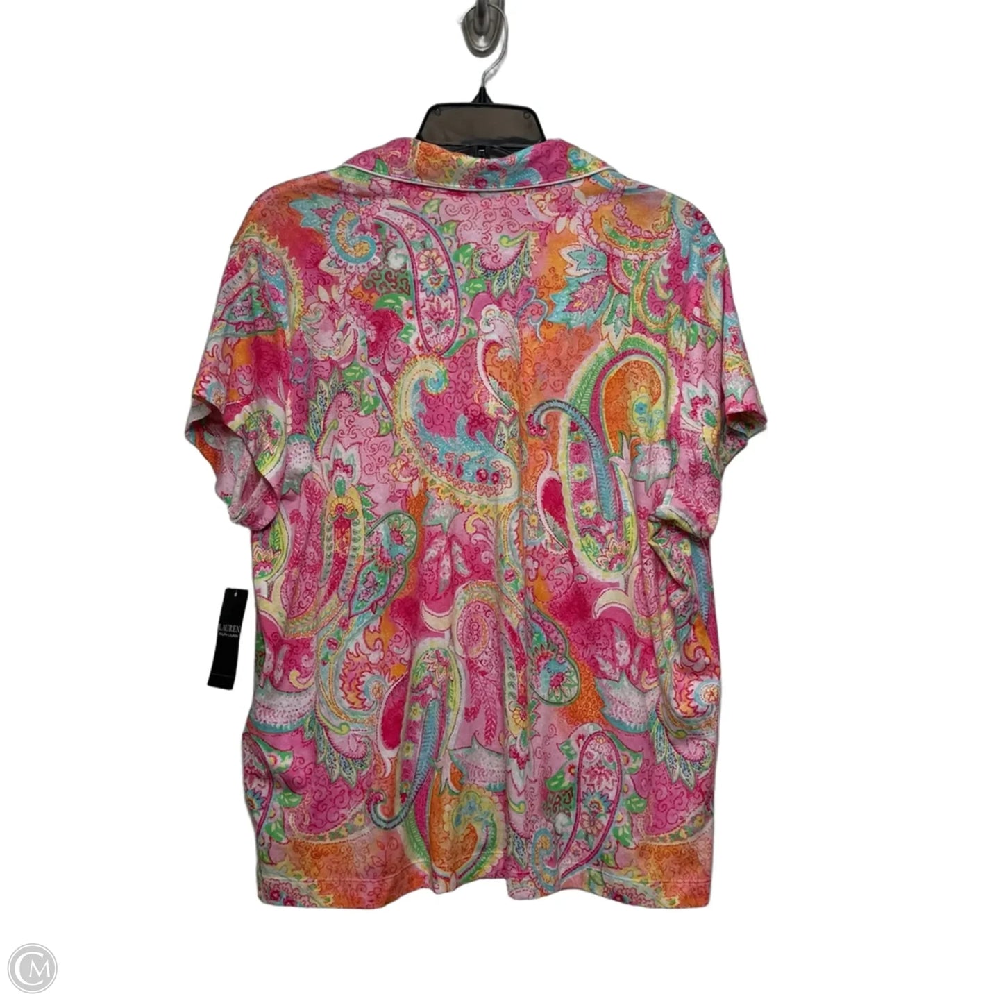 Pajamas 2pc By Lauren By Ralph Lauren In Paisley Print, Size: Xl