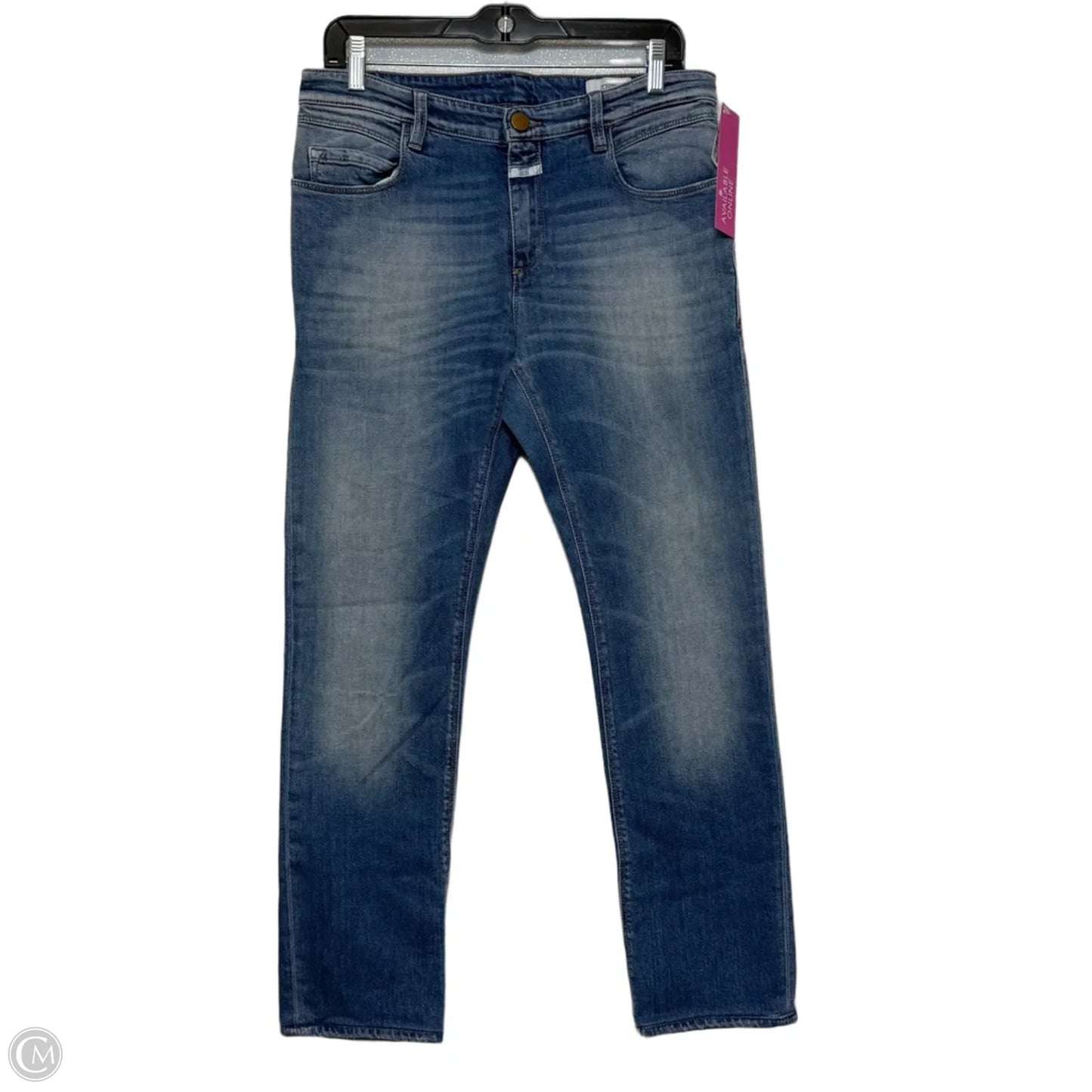 Jeans Skinny By Closed In Blue Denim, Size: 14