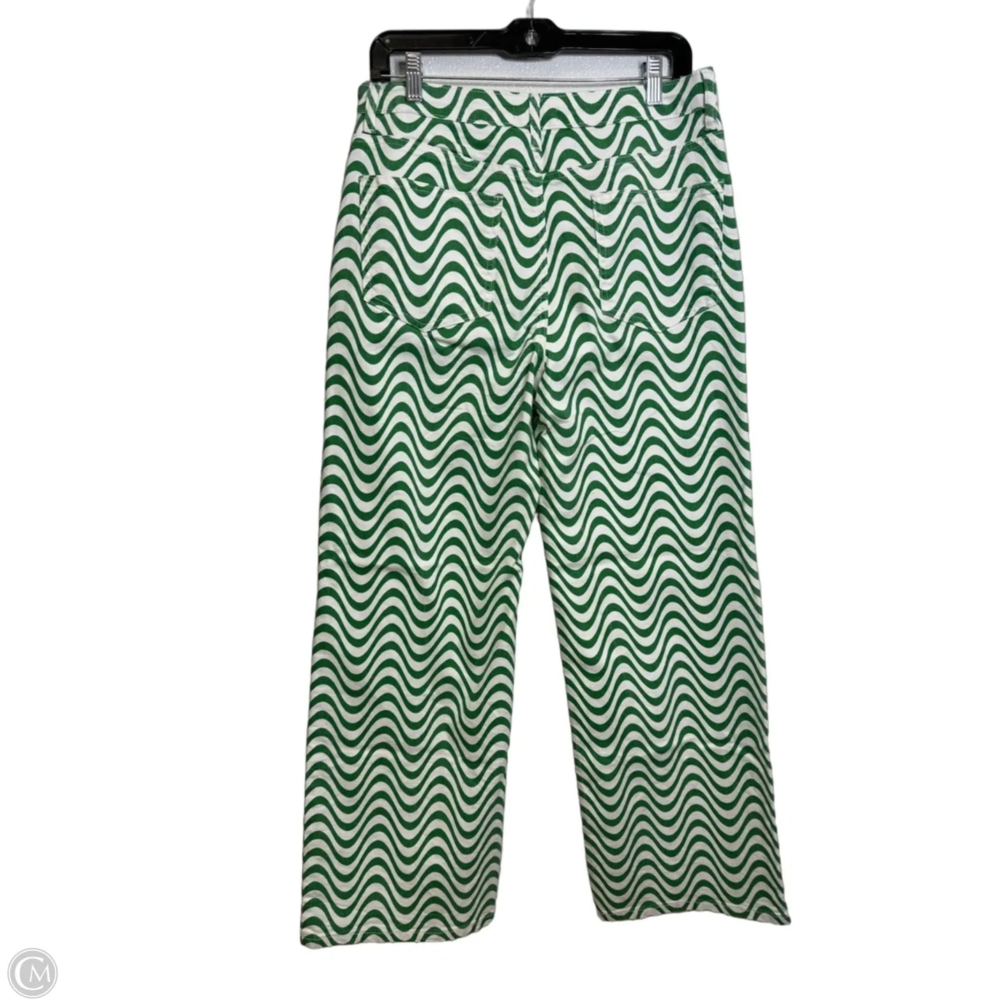 Jeans Wide Leg By Altard State In Green, Size: L