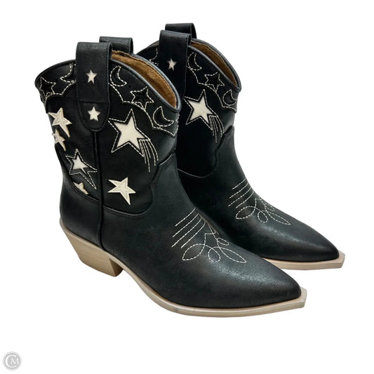 Boots Western By Clothes Mentor In Black, Size: 6