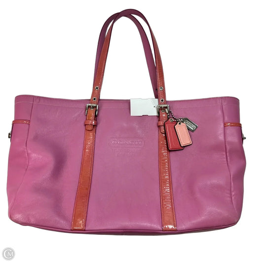 Handbag Designer By Coach, Size: Large