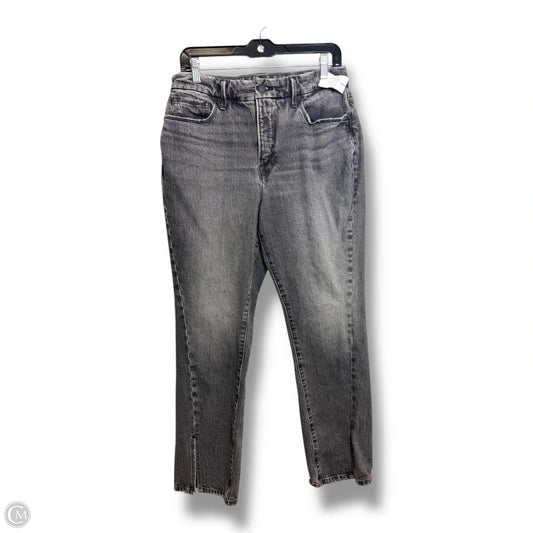 Jeans Boot Cut By Good American In Black Denim, Size: 6