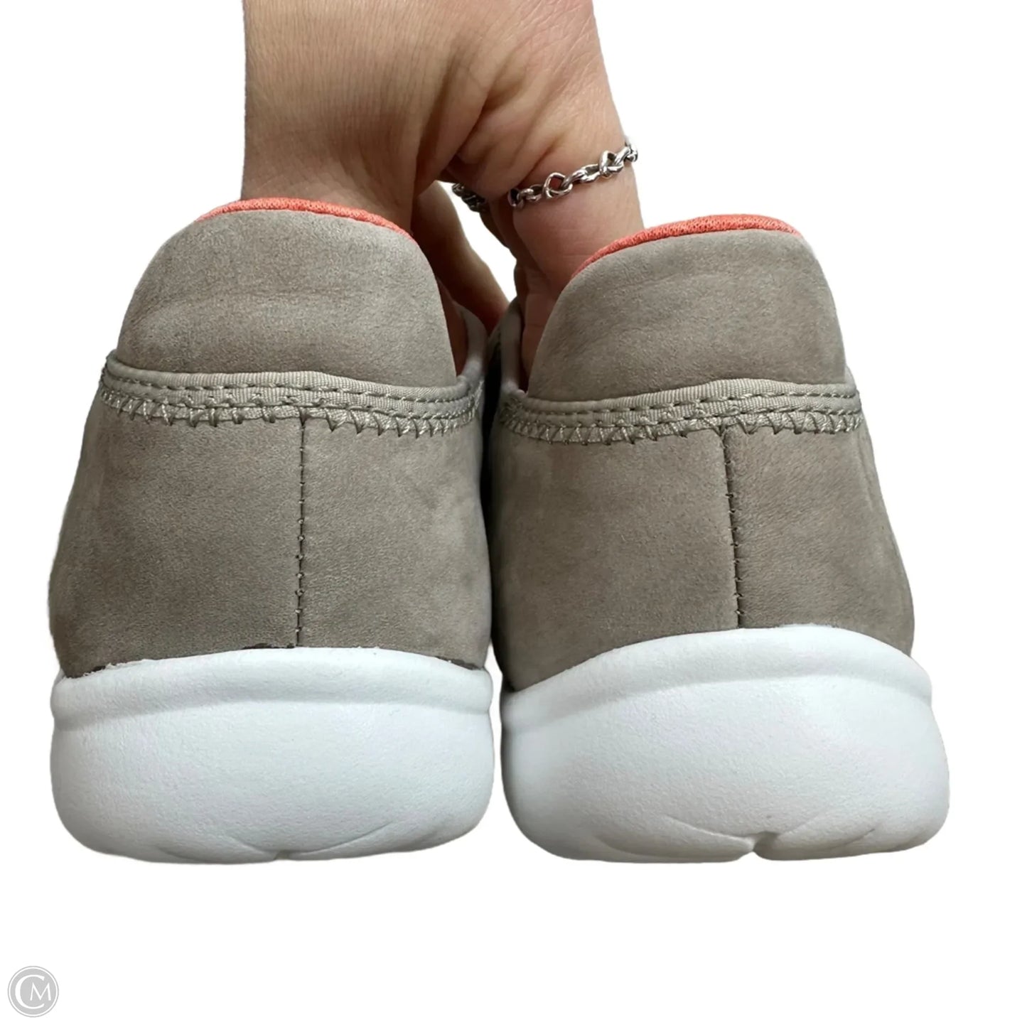 Shoes Sneakers By Clarks In Brown, Size: 8.5