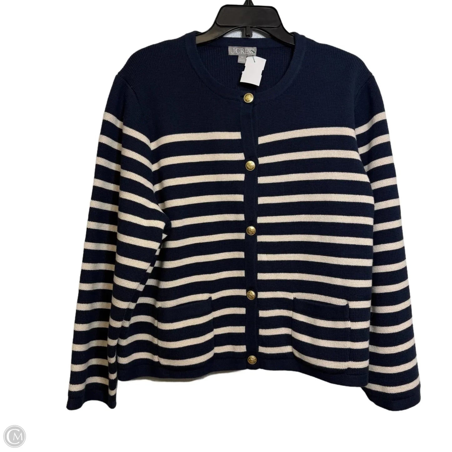 Sweater By J. Crew In Striped Pattern, Size: 2x