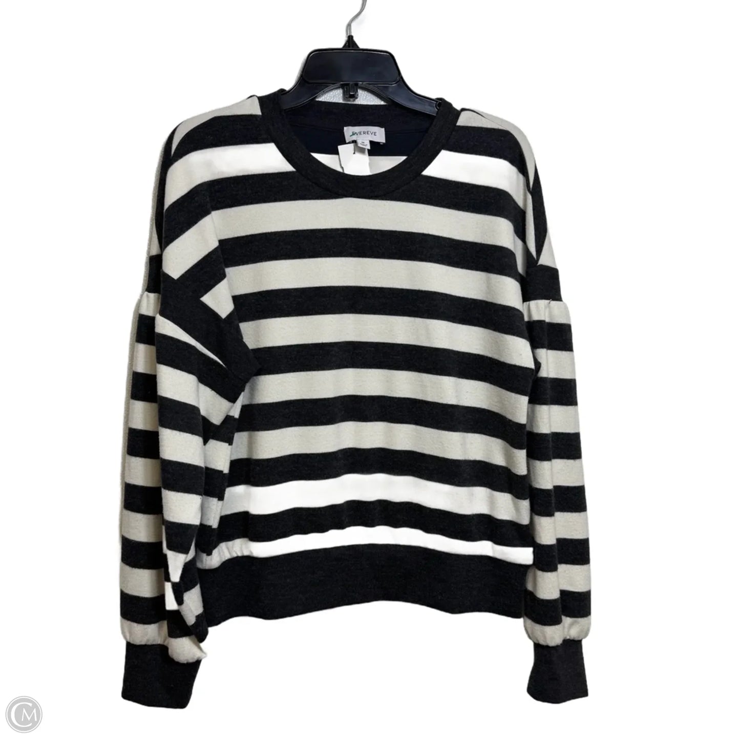 Sweater By Evereve In Striped Pattern, Size: M