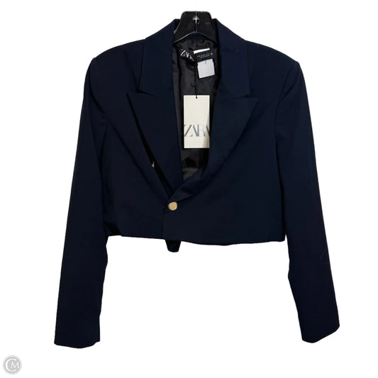 Blazer By Zara In Navy, Size: Xs