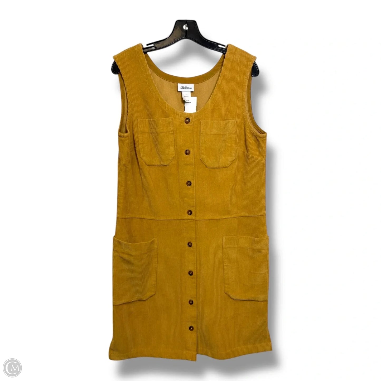 Dress Casual Midi By Clothes Mentor In Yellow, Size: S
