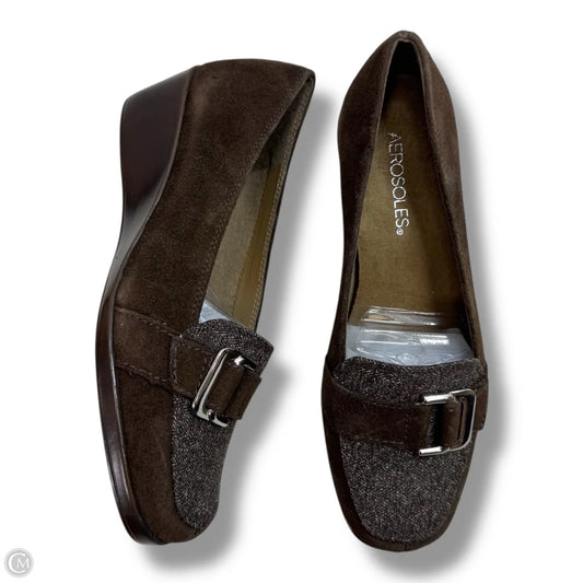 Shoes Flats By Aerosoles In Brown, Size: 7
