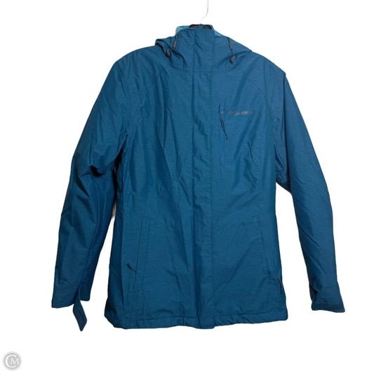 Coat Puffer & Quilted By Columbia In Blue, Size: S