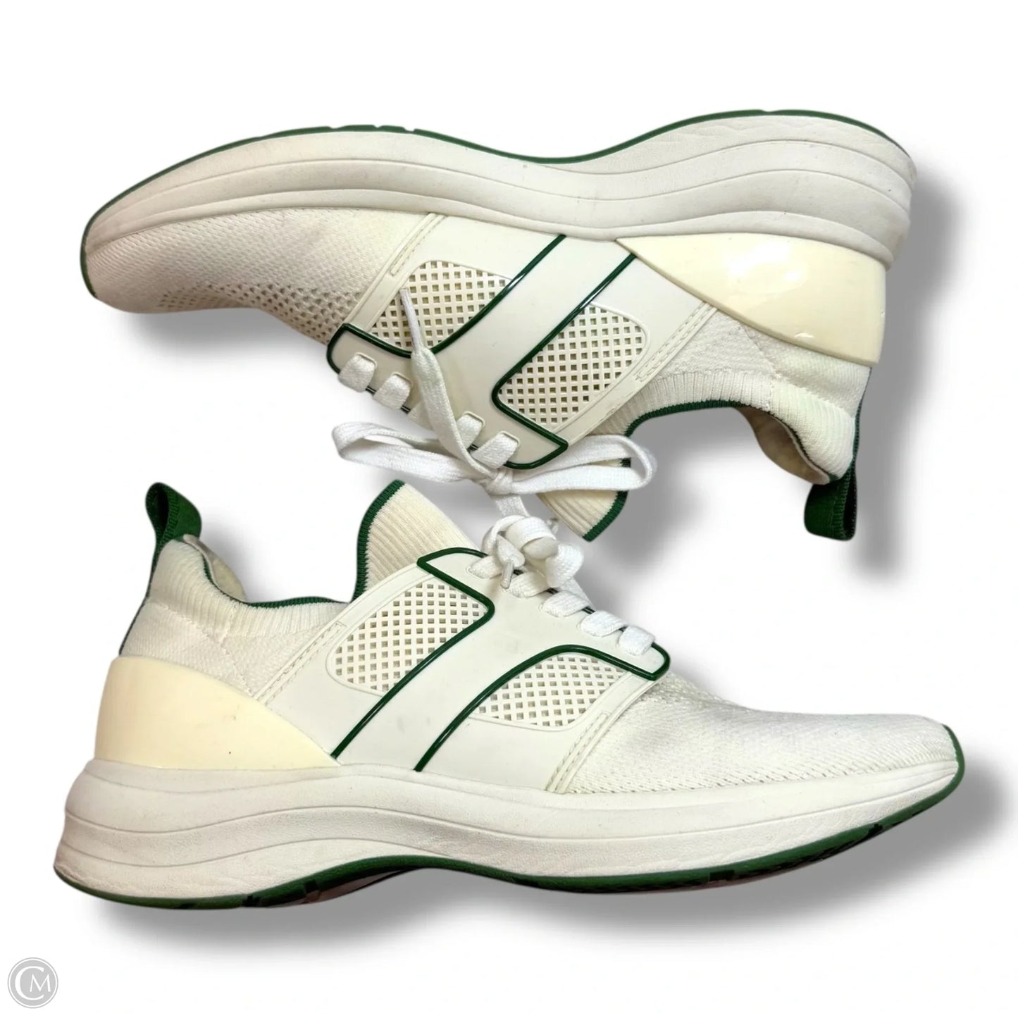 Shoes Designer By Tory Burch In White, Size: 9.5