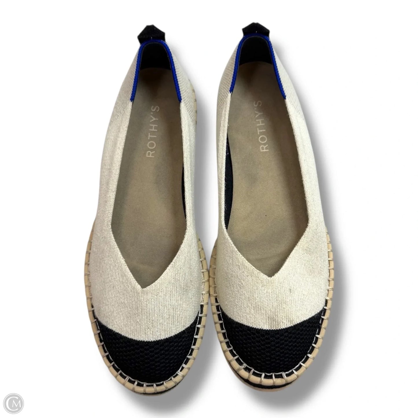 Shoes Flats By Rothys In Cream, Size: 9.5
